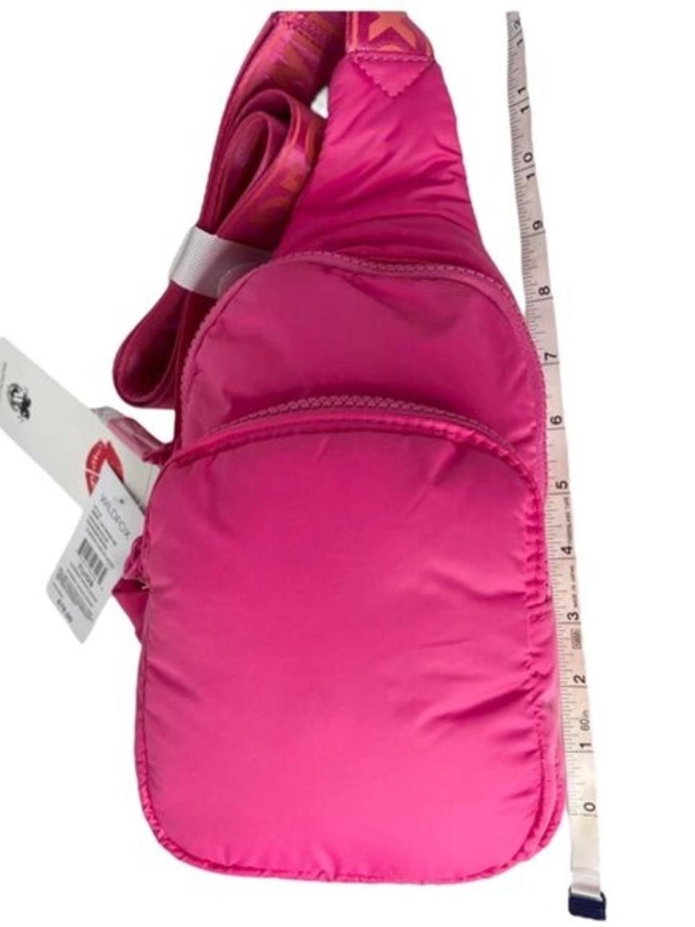 Wildfox Parachute Crossbody
Zip Sling Belt Bag Handbag
Purse Pink Puffy School